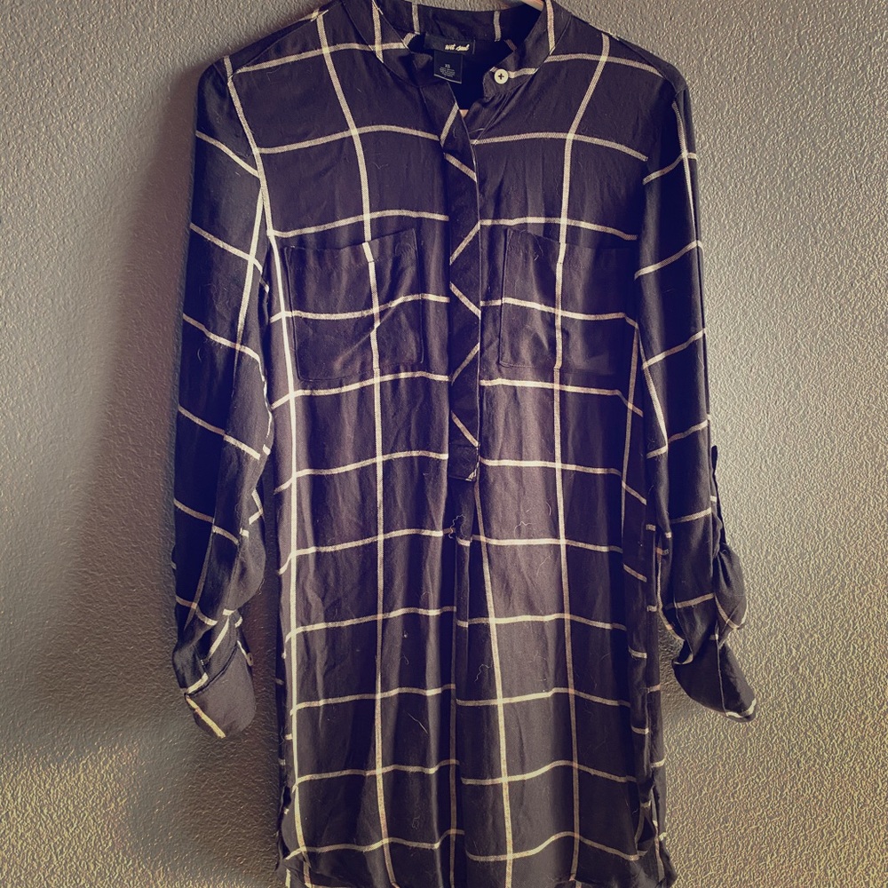 Modern chic mini dress